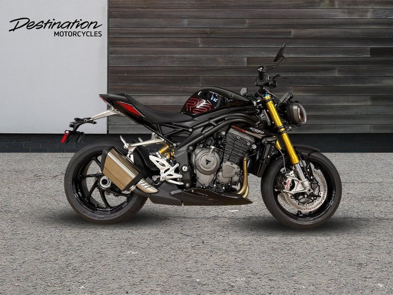 2025 Triumph Speed Triple 1200 RS STANDARD COLOUR Petrol black 6 Speed