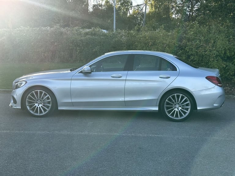2017 Mercedes-Benz C Class 1.6 C200d AMG Line Saloon 4dr Diesel G-Tronic+ Euro 6 (s/s) (136 ps) S...