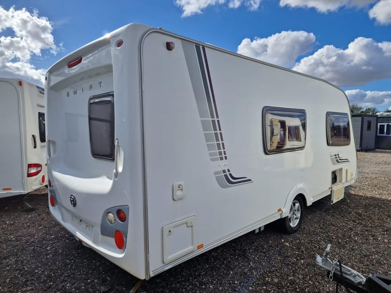 2008 Swift Challenger 530 Single Axle 4 Berth Large Rear Bathroom Bunk Bed