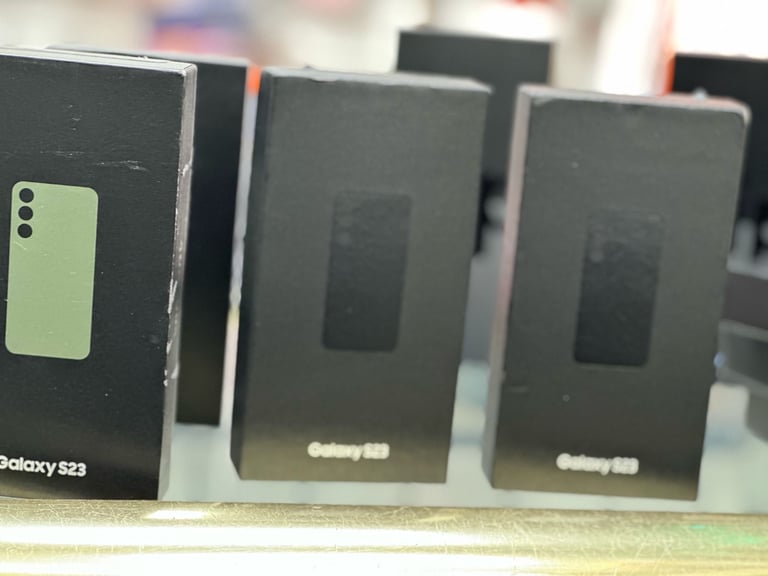 image for SAMSUNG S23 BRAND NEW BOX ONE YEAR OFFICIAL WARRANTY 