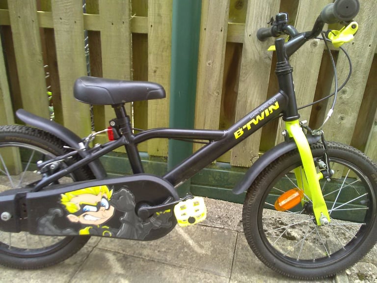 image for B'TWIN DARK HERO 500 BIKE WITH 16" WHEELS