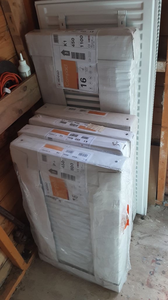 image for 8 New Central Heating Radiators.