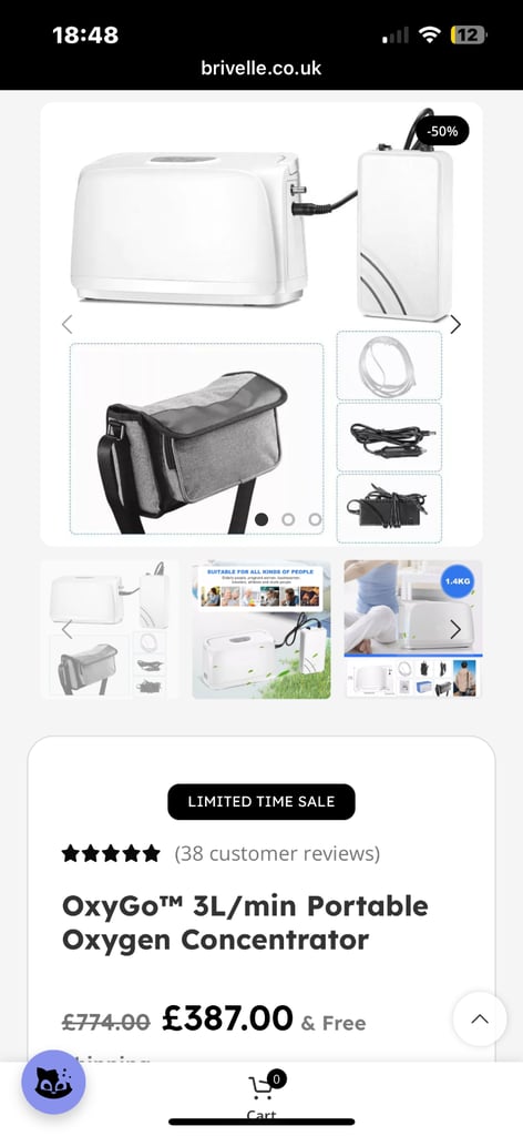 Portable Pulse Oxygen Concentrator