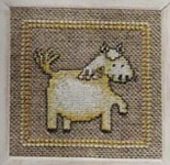 Cross Stitch Kit - Horse 6.5x6.5cm - embroidery