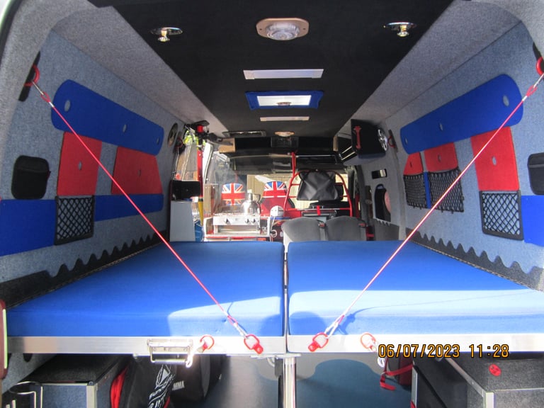 stunning unique custom movano camper/race van