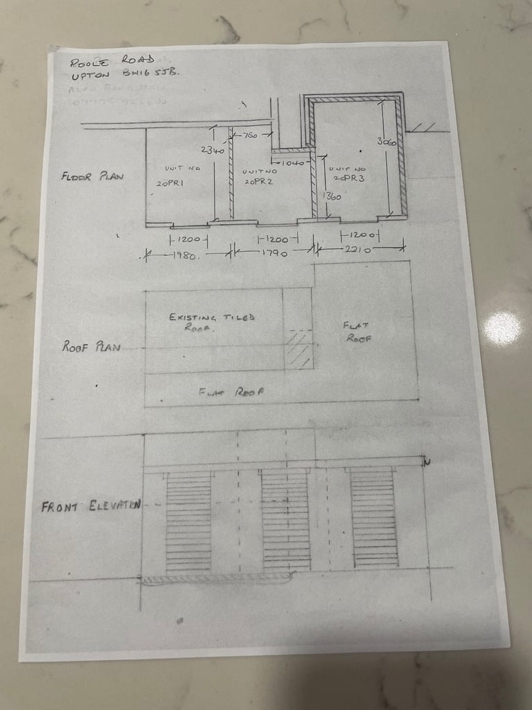 UPTON POOLE MINI LOCK UP GARAGE + OPTIONAL PARKING SPACE 