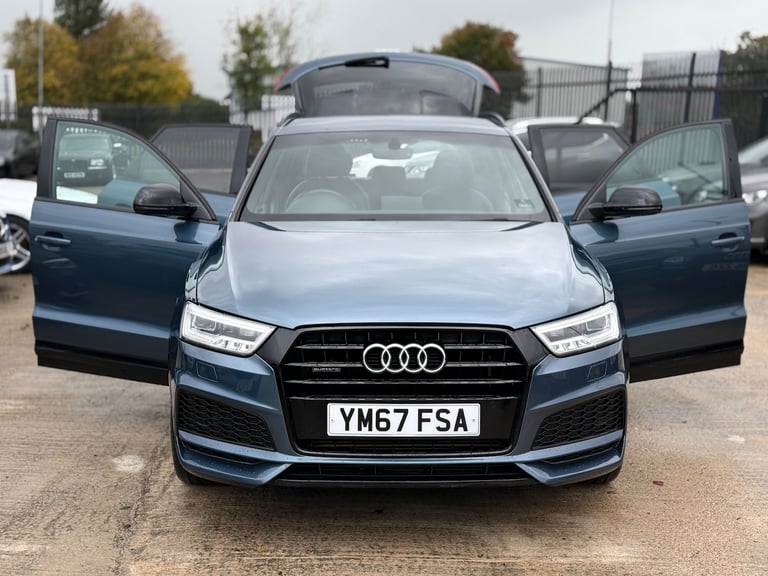2018 Audi Q3 2.0 TFSI Black Edition SUV 5dr Petrol S Tronic quattro Euro 6