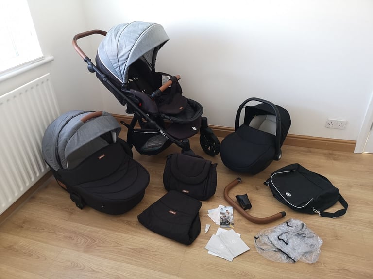 Aero tutis stroller pram 3 in 1 system 