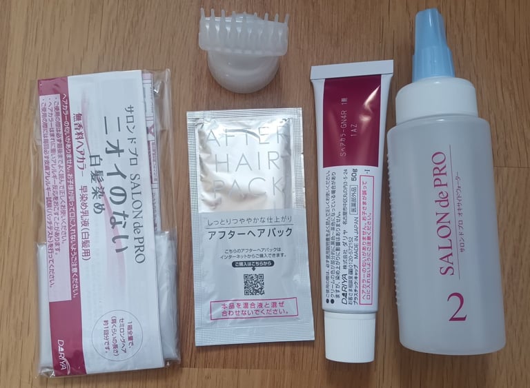 Salon de Pro Japanese Hair Dye Product