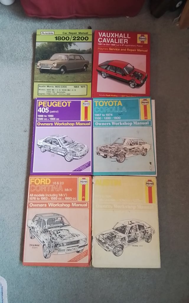 Haynes manuals