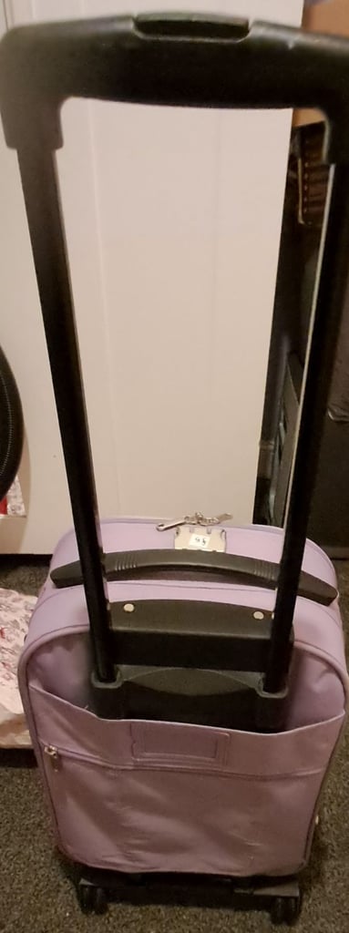Pink suitcase 