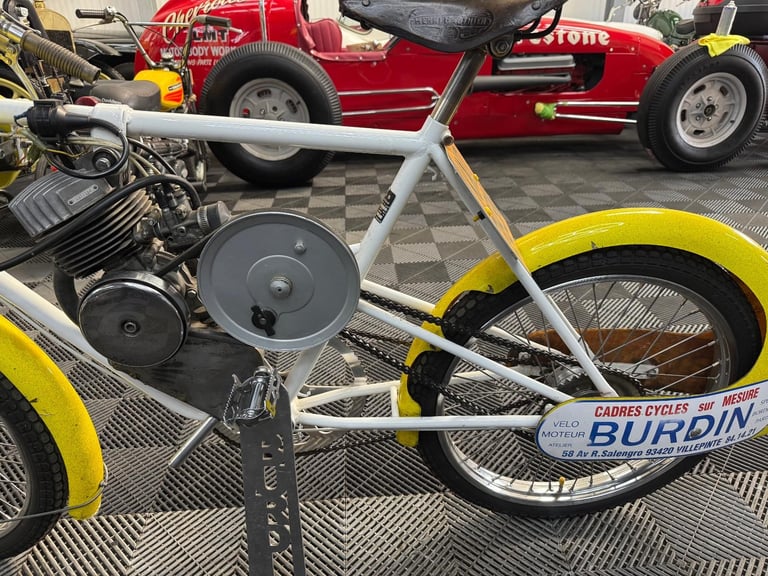 1975 Burdin Derny, Vintage Burdin Derny Cycle Pace Bike, V5