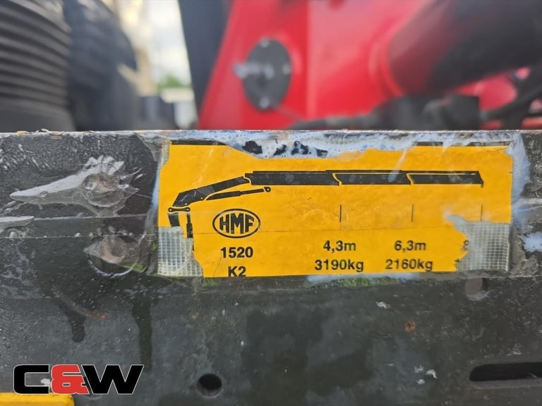 2013(63) DAF FAR CF 75.310 (2018) HMF1520 Crane – 292,000Kms