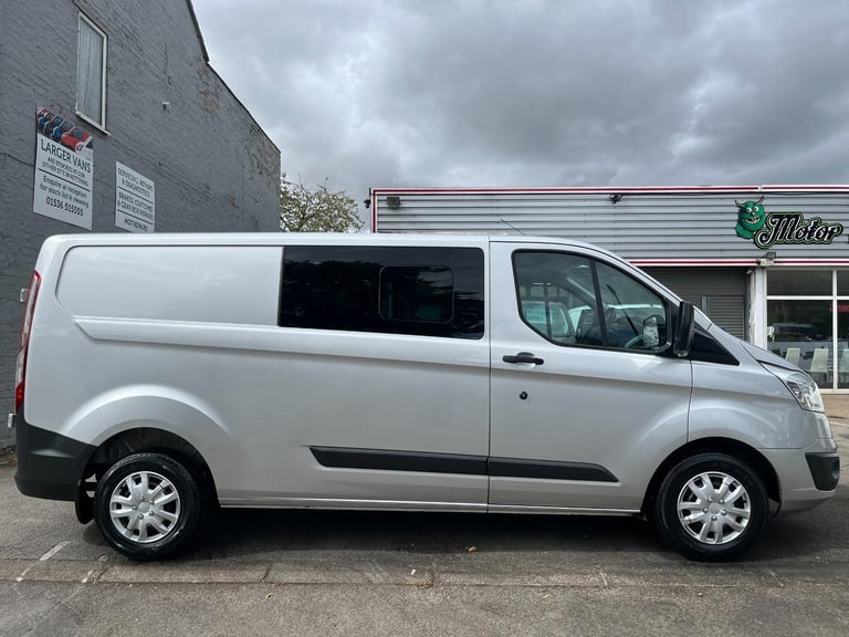 Ford Transit Custom 2.2 TDCi 125ps Trend LWB 6 Seat Crew Van DIESEL 2014/14