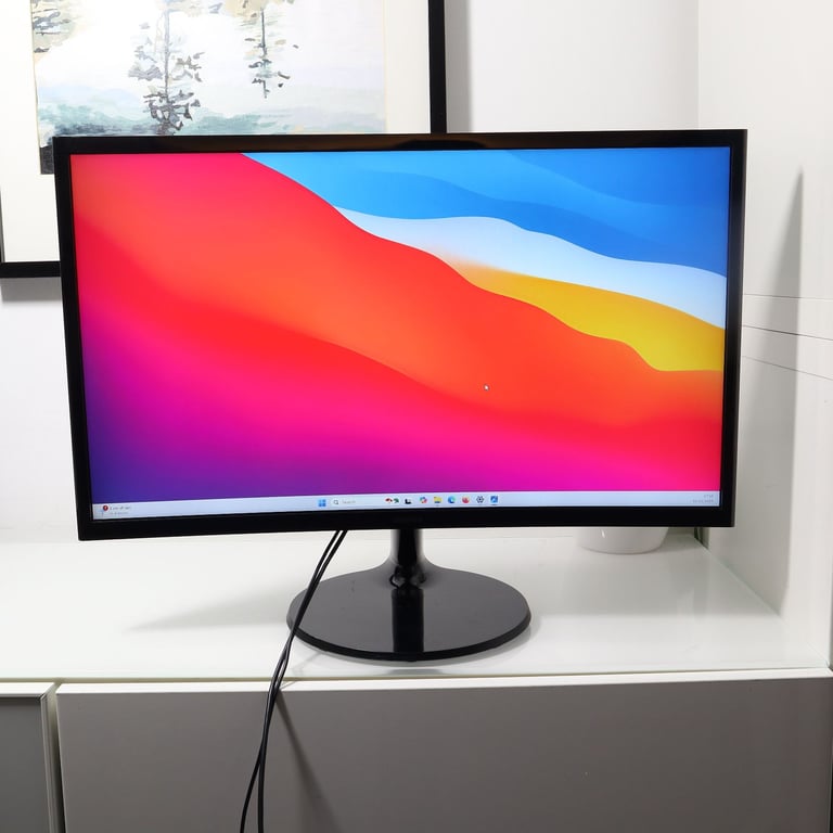 image for 24inch Samsung Curved Monitor 75Hz 1080p HDMI