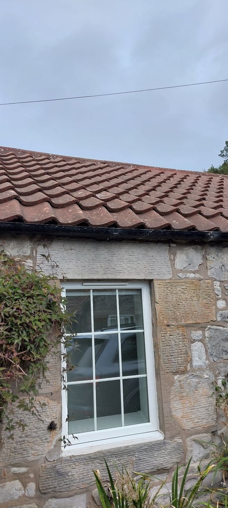 Roof Tiles Brown Concrete Double Roman Style 