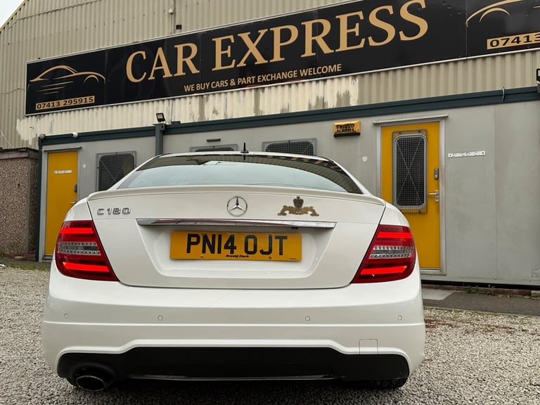 2014 Mercedes-Benz C Class 1.6 C180 AMG Sport Edition G-Tronic+ Euro 6 (s/s) 2dr COUPE Petrol Aut...