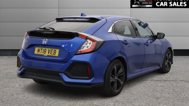 2018 Honda Civic 1.0 VTEC Turbo SR Hatchback 5dr Petrol Manual Euro 6 (s/s) (126 ps) Hatchback Pe...