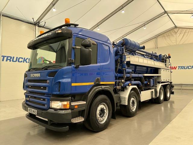 Scania P420 8x4 Sleeper Cab Vacuum Tanker