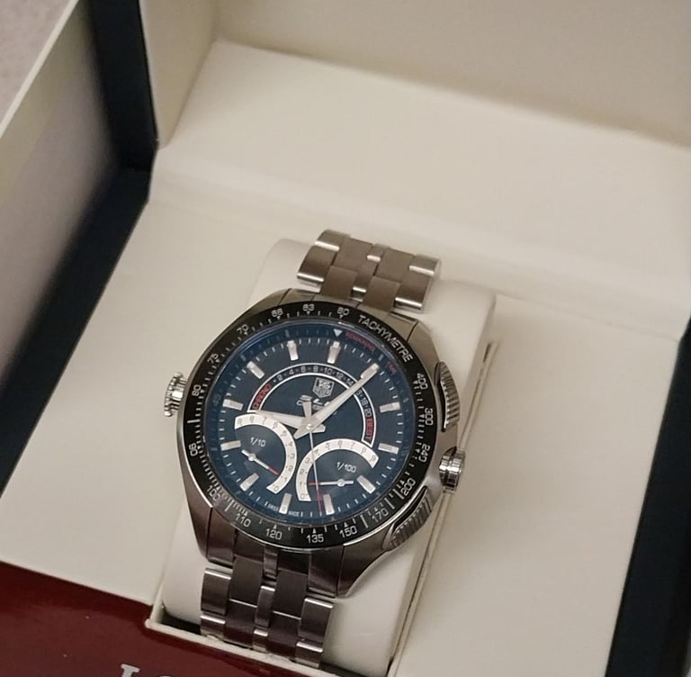 image for Mens tag heuer SLR calibre s chronograph wristwatch model cag7010
