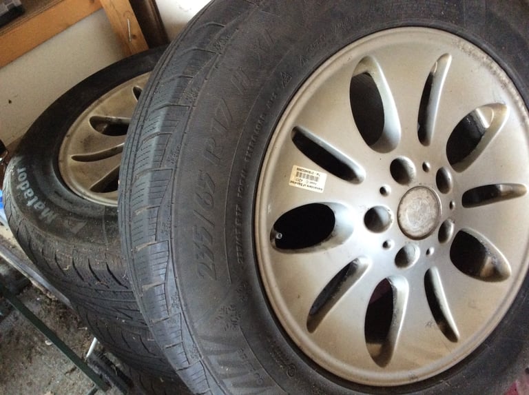 Alloy rims and winter tyres BMW X5 original model 