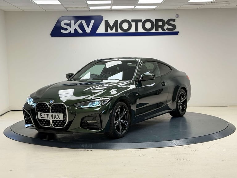 2021 BMW 4 Series 2.0 420I M Sport Auto 2dr Coupe Petrol Automatic