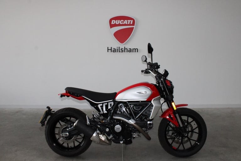 image for 2025 Ducati Scrambler Icon 800, EX demo model, Ducati Red Livery