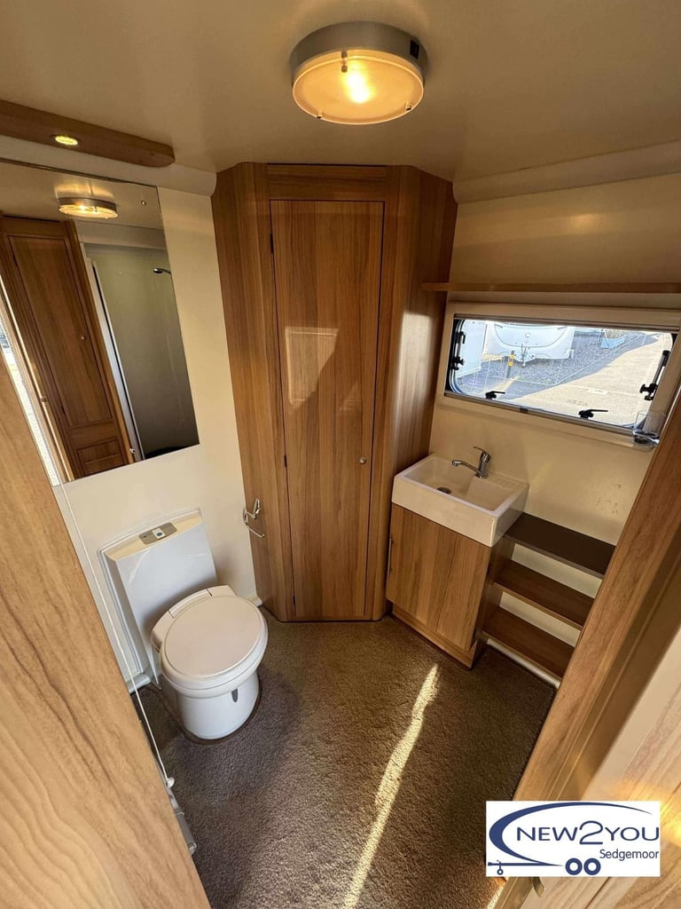 2012 Bailey Pegasus Milan 4 Berth 'U' Shaped Lounge Caravan - STOCK S086