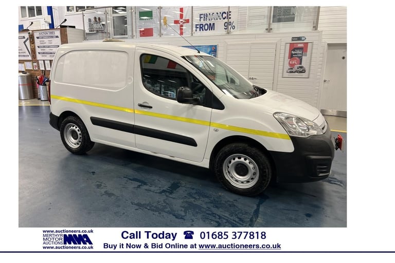 2016 Citroen Berlingo L1 625 XTR+ 1.6HDI 90PS 3 SEAT SWB VAN PANEL VAN Diesel Manual