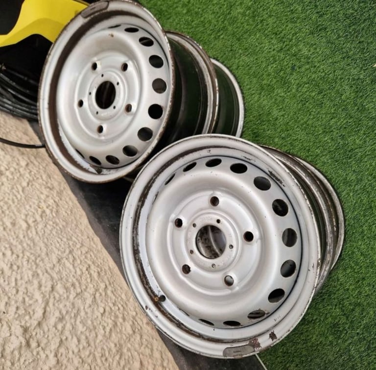 Ford transit custom 15inch steel wheels x4