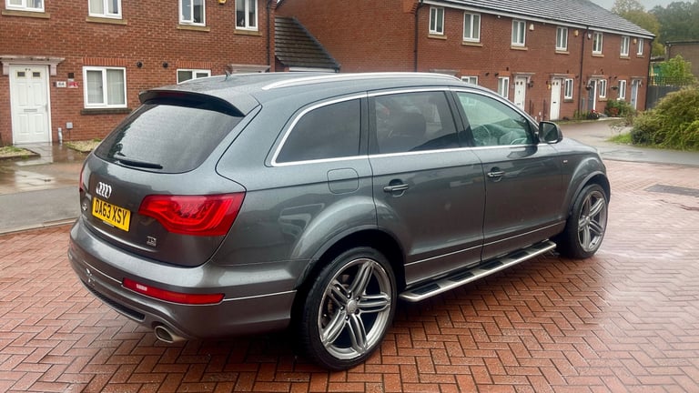 2013 (63) Audi Q7 3.0 TDI Quattro S Line Plus Black Edition Auto 8 Speed