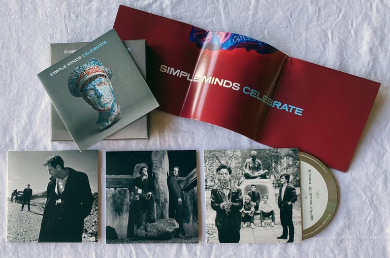 SIMPLE MINDS - CELEBRATE - 3CD BOX SET 2013