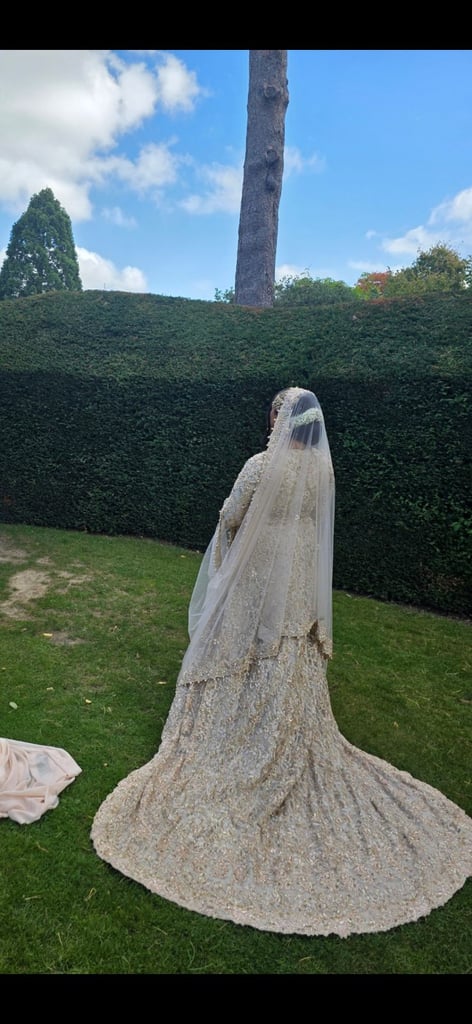 Nikkah walima wedding dress