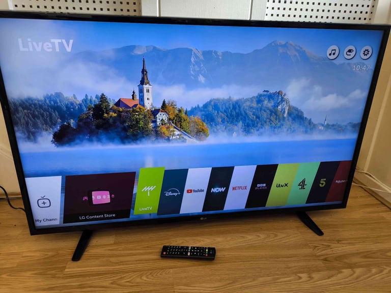 LG 49" Ultra HD 4K Smart TV - WiFi, WebOS, HDR for Vivid Colors