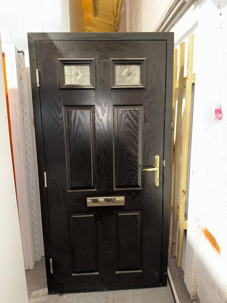 Brand New Black Composite Door (2)