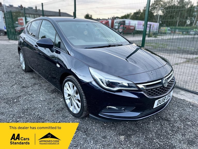 image for 2018 Vauxhall Astra 1.4i Tech Line Nav Euro 6 5dr HATCHBACK Petrol Manual
