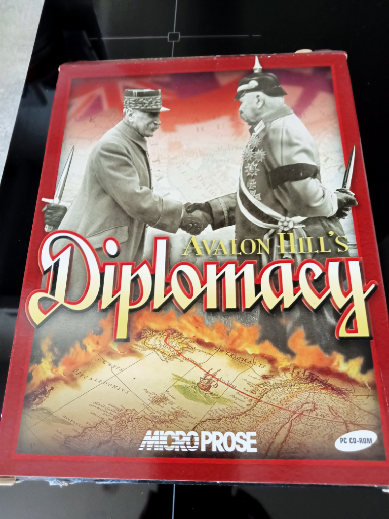 Avalon Hill's Diplomacy computer game