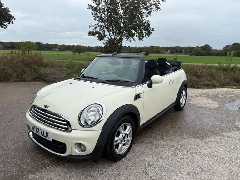 2012 MINI Convertible 1.6 One 2dr CONVERTIBLE Petrol Manual
