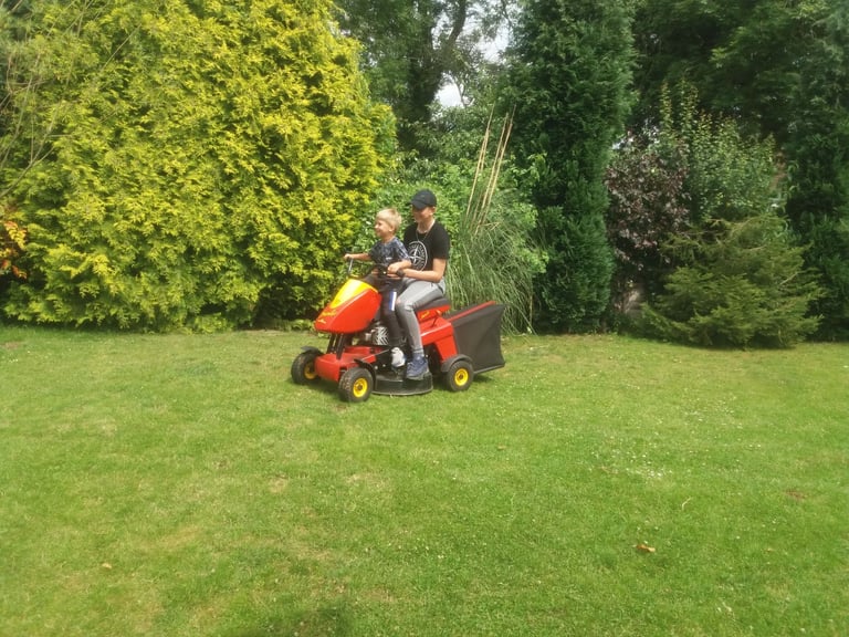 image for Fox sit on mower