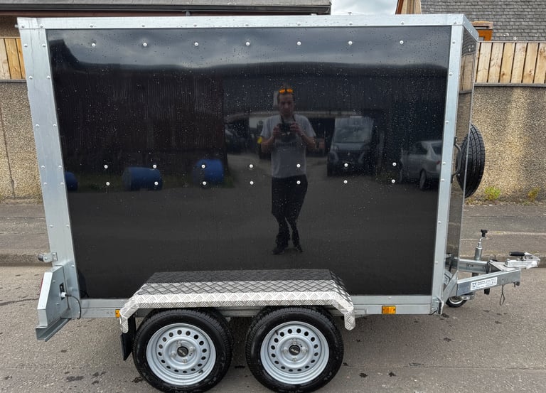 Tickners GT755 2025 Box Trailer with KTM Super Duke 1290 2020