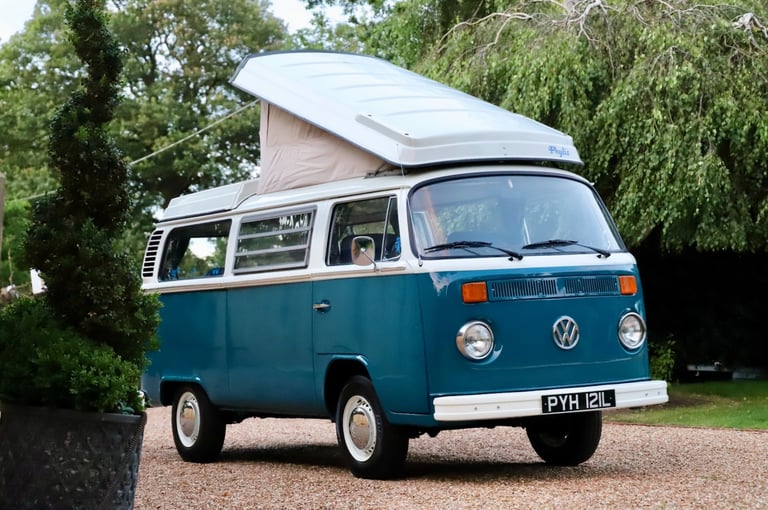 image for 1973 Volkswagen T2 BAY WINDOW Camper Van. Westfalia Pop Top Roof. Fully Restored. Bespoke luxury ...
