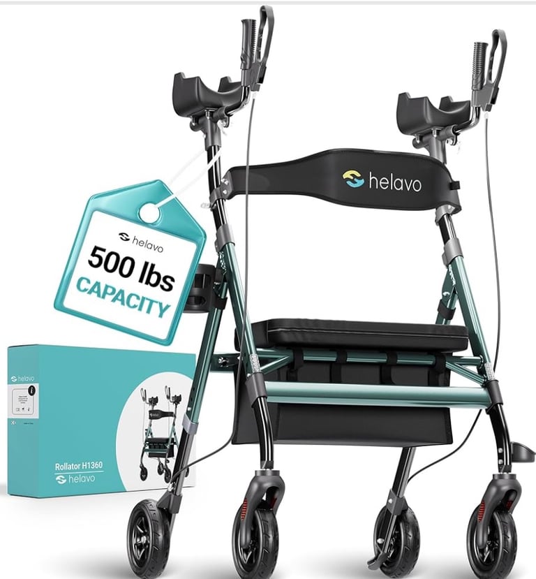 image for helavo - lightweight walking aid - excellent condition- house clearance sale (half price)