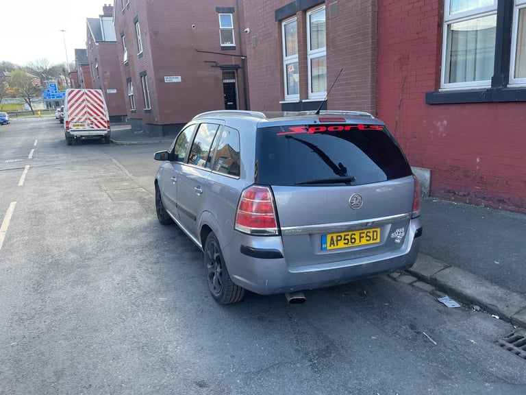 VAUXHALL ZAFIRA B 1.8 PETROL MANUAL BRACKING FOR PARTS ONLY