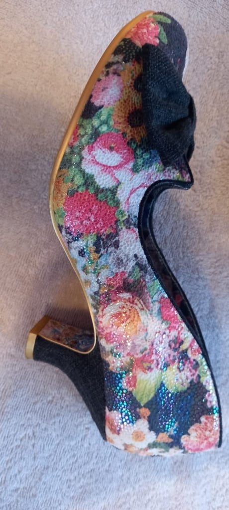 BRAND: irregular choice floral shoes