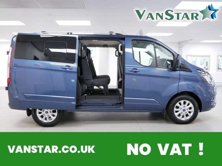 2022 FORD TRANSIT CUSTOM 300 2.0 EBL 170 BHP SWB LIMITED AUTO CREWCAB 6 SEATER