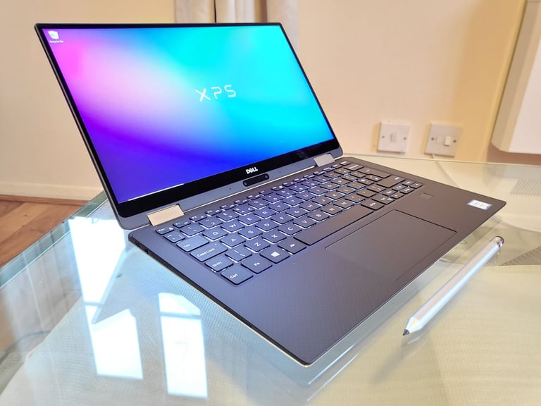❤️ Dell XPS 13 9365 2-in-1 Convertible 360 13.3” Touchscreen i7-8500 8GB RAM 256GB SSD Laptop Tablet