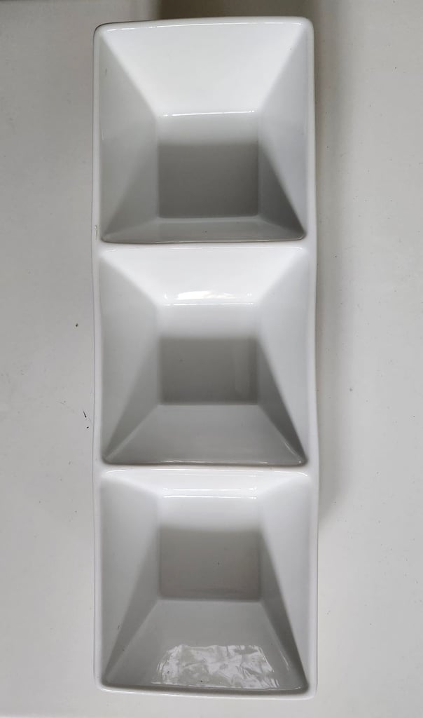 Rectangular Porcelain Snack Dish