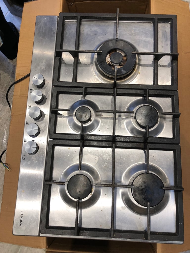 Lamona Lam1111 5 gas burner hob (fully working- stainless steel) Howdens