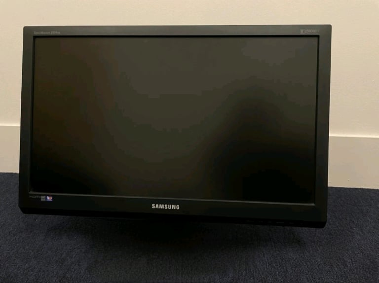 image for SAMSUNG 2494HS 24&quot; - Black Monitor x2