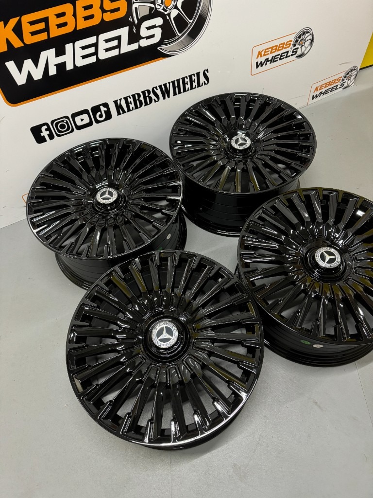 20" MERCEDES 2024/5 MAYBACH REPLACEMENT STYLE ALLOY WHEELS  C CLASS E CLASS S CLASS A CLASS